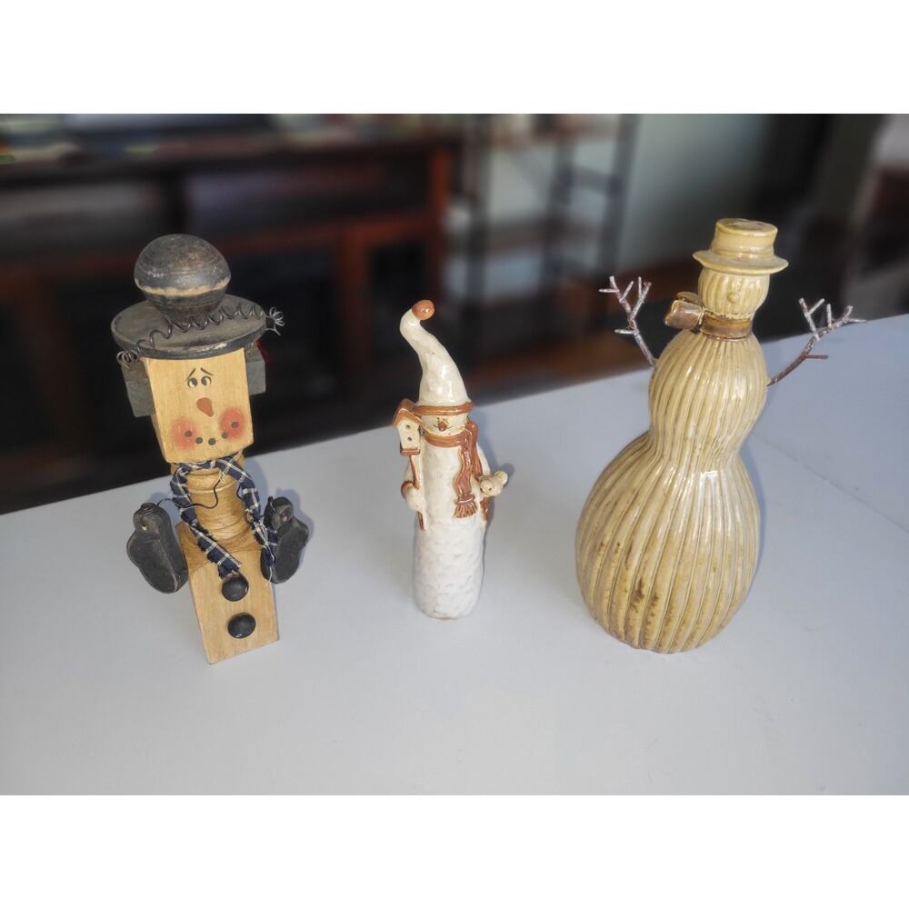 Vintage Snowman Christmas Lot 11